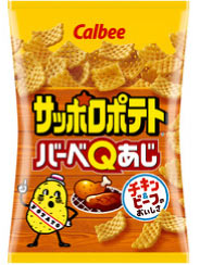 サッポロポテト バーベQ味 4連